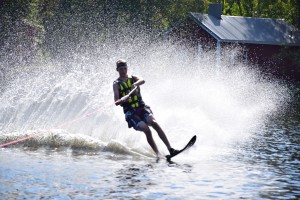 NCSC Patrik Joutsen Waterski Slalom treeni         